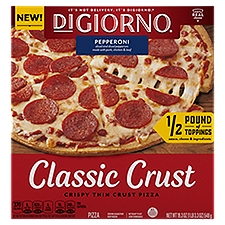 DiGiorno Classic Crust Pepperoni Pizza, 19.3 oz, 19.3 Ounce