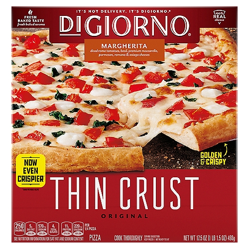 DiGiorno Margherita Original Thin Crust Pizza, 17.5 oz