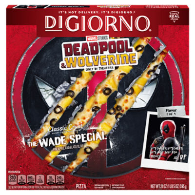 DiGiorno Classic Crust The Wade Special Pineapple and Black Olive Pizza, 21 oz