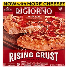 DiGiorno Original Three Meat Rising Crust, Pizza, 29.8 Ounce