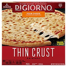 DiGiorno Four Cheese Thin Crust Original Pizza, 17.7 oz, 17.7 Ounce