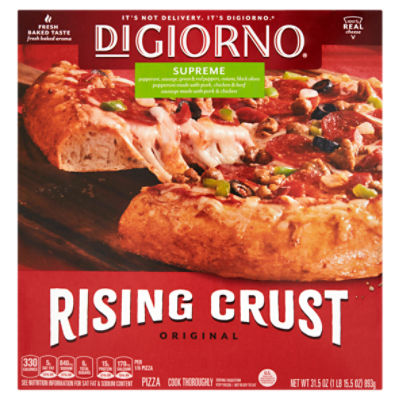 Digiorno Supreme Original Rising Crust Pizza, 31.5 oz