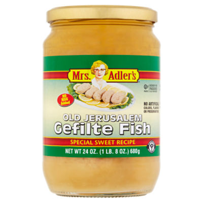 Mrs. Adler's Old Jerusalem Gefilte Fish, 24 oz