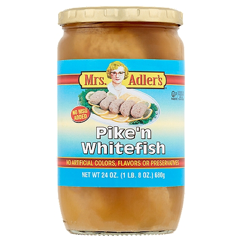 Mrs. Adler's Pike'n Whitefish, 24 oz