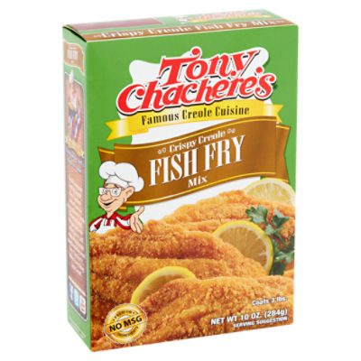 Tony Chachere's Crispy Creole Fish Fry Mix, 10 oz