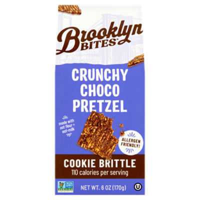 Brooklyn Bites Crunchy Choco Pretzel Cookie Brittle, 6 oz Fairway