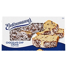 Entenmann's Chocolate Chip Crumb, Loaf Cake, 13.5 Ounce