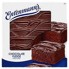 Entenmann's Chocolate Fudge Iced Cake 19 oz, 19 Ounce