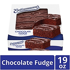 Entenmann's Chocolate Fudge Iced Cake, 3 oz