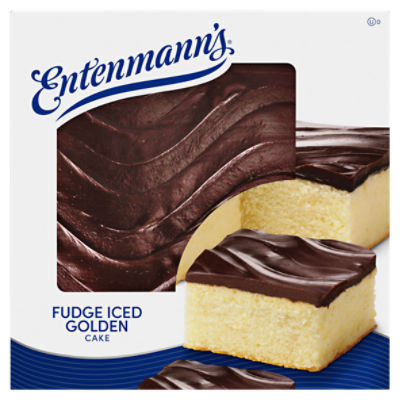 Entenmann's Fudge Iced Golden , Cake