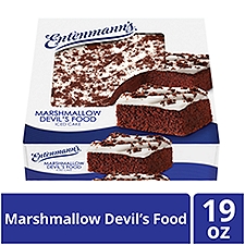 Entenmann's Marshmallow Devil's Food Iced Cake, 1 lb 3 oz