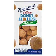 Entenmann's Pop'ems Glazed Donut Holes, 15 Ounce