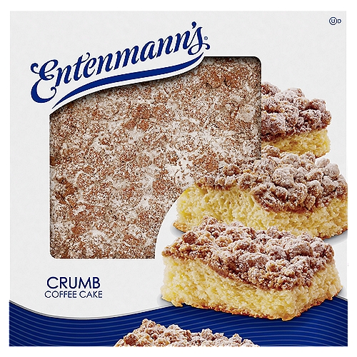 Entenmann's Crumb Coffee Cake, 1 lb 1 oz
The perfect complement to coffee, this cake's sweet, cinnamony topping will have guests asking for a second slice.