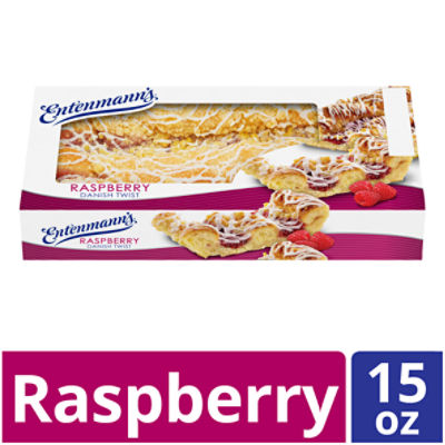 Entenmann's Raspberry Danish Twist, 15 oz