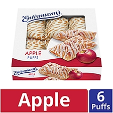 Entenmann's Apple Puffs, 6 count, 1 lb 3 oz