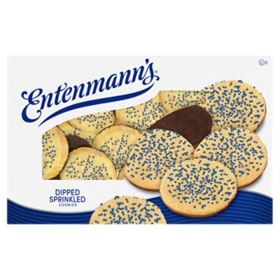 Entenmann's Dipped Sprinkled Cookies, 12 oz