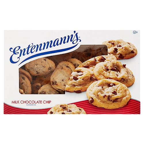 Entenmann's Milk Chocolate Chip Cookies, 12 oz