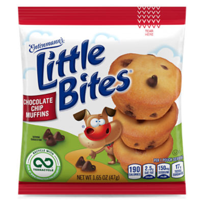 Entenmann's Little Bites Chocolate Chip Muffins, 1.65 oz