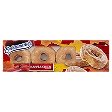 Entenmann's Apple Cider Donuts, 8 count, 1 lb, 18 Ounce