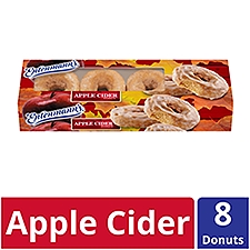 Entenmann's Apple Cider Donuts, 8 count, 1 lb