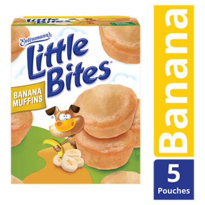 Entenmann's Little Bites Banana Muffins, 20 count, 8.25 oz, 8.25 Ounce