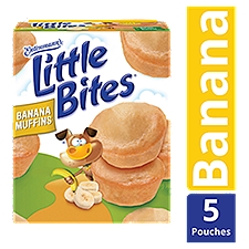 Entenmann's Little Bites Banana , Muffins, 8.25 Ounce