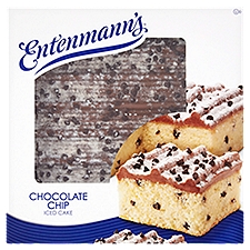 Entenmann's Chocolate Chip Iced Cake, 1 lb 3 oz, 19 Ounce