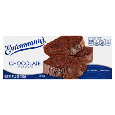 Entenmann's Chocolate Loaf Cake, 11.5 oz