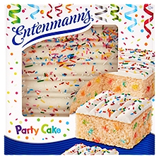 Entenmann's Iced Party Cake, 18 oz, 18 Ounce