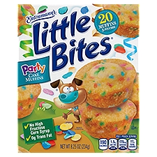 Entenmann's Little Bites Party Cake Mini Muffins, 5 pouches, 8.3 Ounce