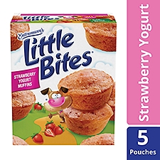 Entenmann's Little Bites Strawberry Yogurt Mini Muffins, 8.25 Ounce
