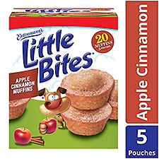Entenmann's Little Bites Seasonal Favorites Apple Cinnamon Muffins, 20 count, 8.25 oz