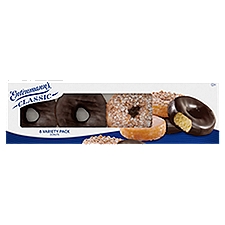 Entenmann's Classic Variety Pack Assorted Donuts, 8  count, 16.8 oz, 16.8 Ounce