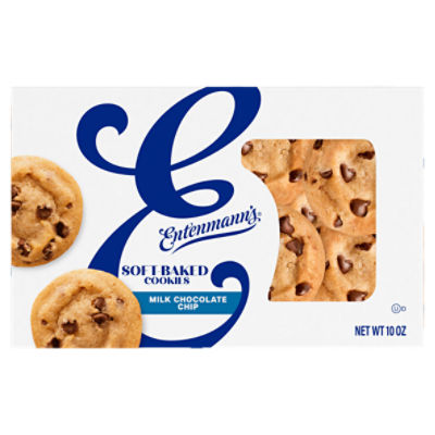 Entenmann's Milk Chocolate Chip Soft-Baked Cookies, 10 oz