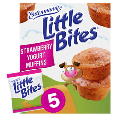 Little Bites Strawberry Yogurt Muffins, 5 count, 7.5 oz, 7.5 Ounce