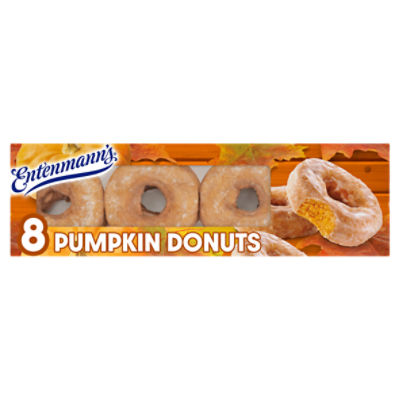 Entenmann's Classic Pumpkin Donuts, 8 count, 14.5 oz