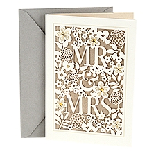 Hallmark (Mr. & Mrs.), Wedding Card, 1 Each