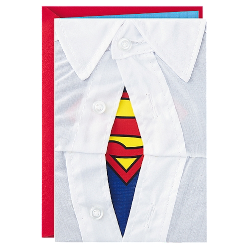 Hallmark Signature Superman Birthday Card
