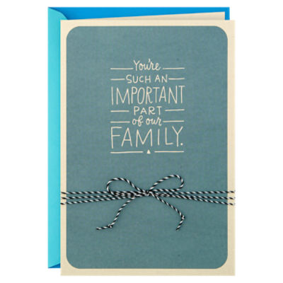 Hallmark Father's Day Card for Family (Important Part of Our Family)
