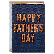 Hallmark Signature Father's Day Card (Cork Lettering, Thankful for You)