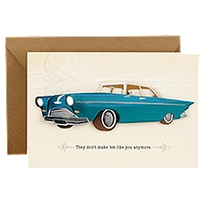 Hallmark Signature Father's Day Card (Vintage Classic Car, Don't Make 'Em Like You Anymore)