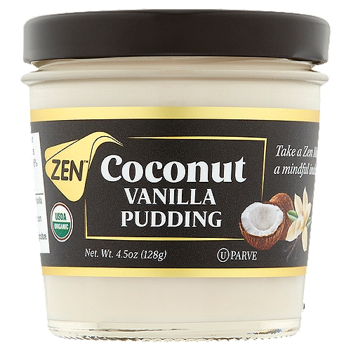 Zen Coconut Vanilla Pudding, 4.5 oz