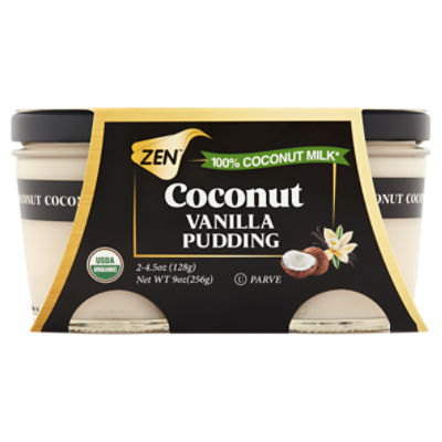 Zen Coconut Vanilla Pudding, 4.5 oz, 2 count