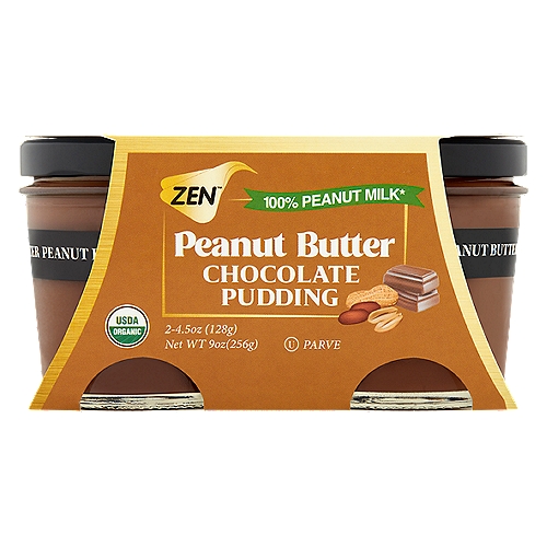 Zen Peanut Butter Chocolate Pudding, 4.5 oz, 2 count
