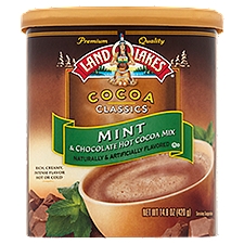 Land O'Lakes Cocoa - Chocolate Mint Cocoa, 14.8 Ounce
