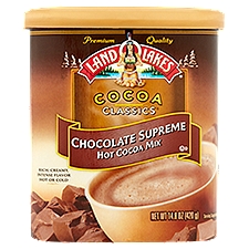 Land O'Lakes Cocoa - Chocolate Supreme Canister, 14.8 Ounce