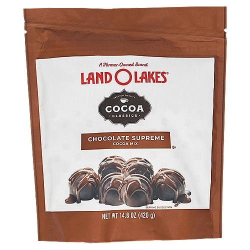 Land O Lakes Cocoa Classics Chocolate Supreme Cocoa Mix, 14.8 oz