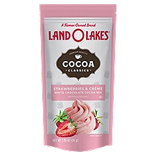 Land O Lakes Cocoa Classics Strawberries & Crème White Chocolate Cocoa Mix, 1.25 oz