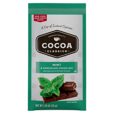 Cocoa Classics Mint & Chocolate Cocoa Mix, 1.25 oz