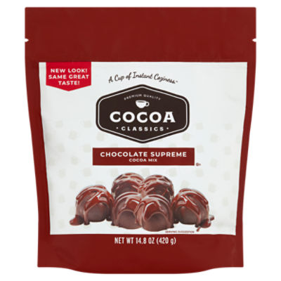 Cocoa Classics Chocolate Supreme Cocoa Mix, 14.8 oz